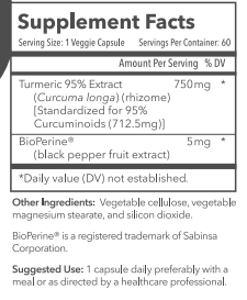 Turmeric 750mg
