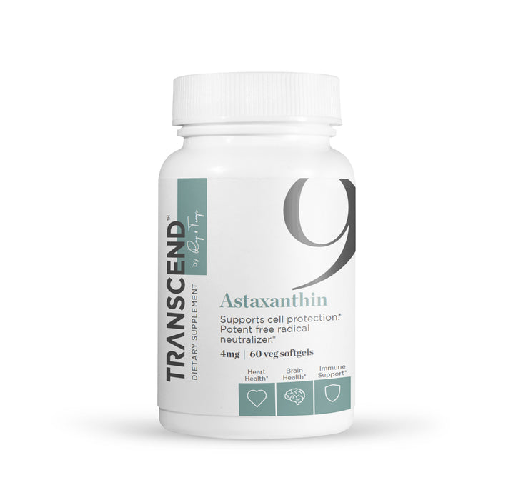 Astaxanthin 4mg 60vgel - Antioxidant Supplements By Ray Kurzweil & Terry Grossman | TRANSCEND Longevity Inc. Astaxanthin 4mg 60vgel - Antioxidant Supplements By Ray Kurzweil & Terry Grossman | TRANSCEND Longevity Inc.